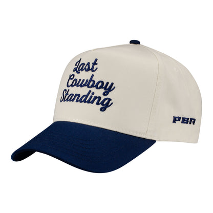PBR Last Cowboy Standing Hat - Navy - Angled Left Side View