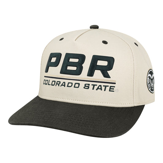CSU x PBR Cream Hat - Cream/Black