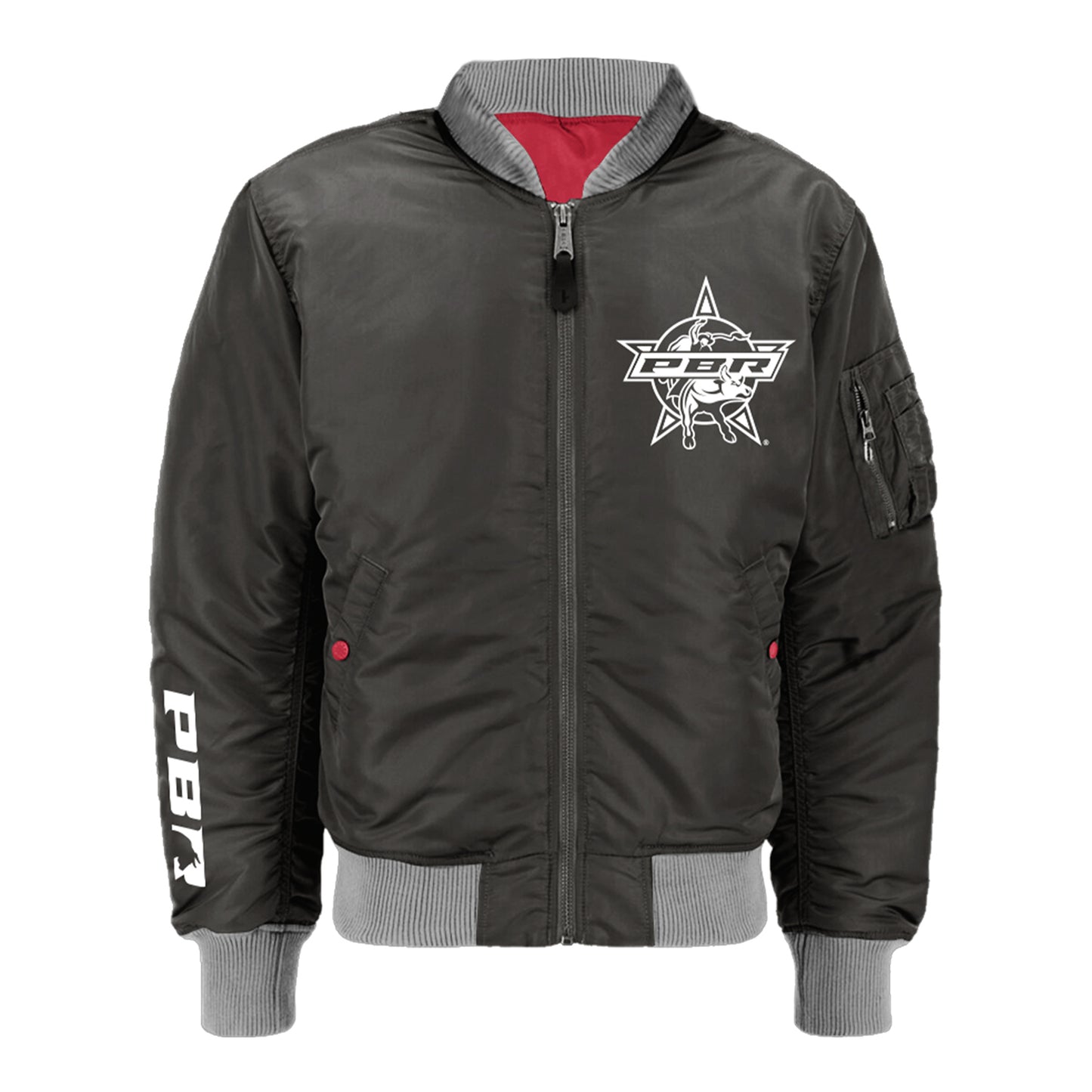 PBR Star Bomber Jacket - Black