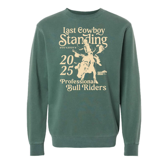 CSU Last Cowboy Standing Coorinates Crewneck Sweatshirt - Front View