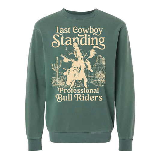 Last Cowboy Standing Crewneck Sweatshirt - Front View