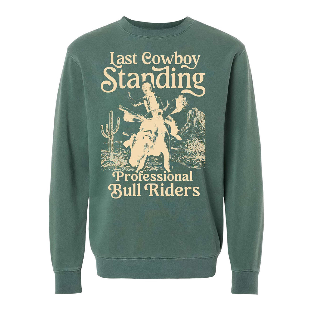 Last Cowboy Standing Crewneck Sweatshirt