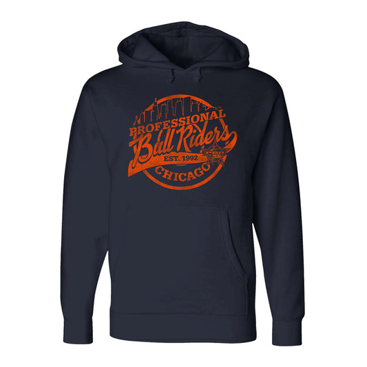 PBR Chicago Skyline Script Sweatshirt - Navy