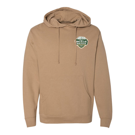 PBR CSU Bulls & Beats Hooded Sweatshirt - Tan