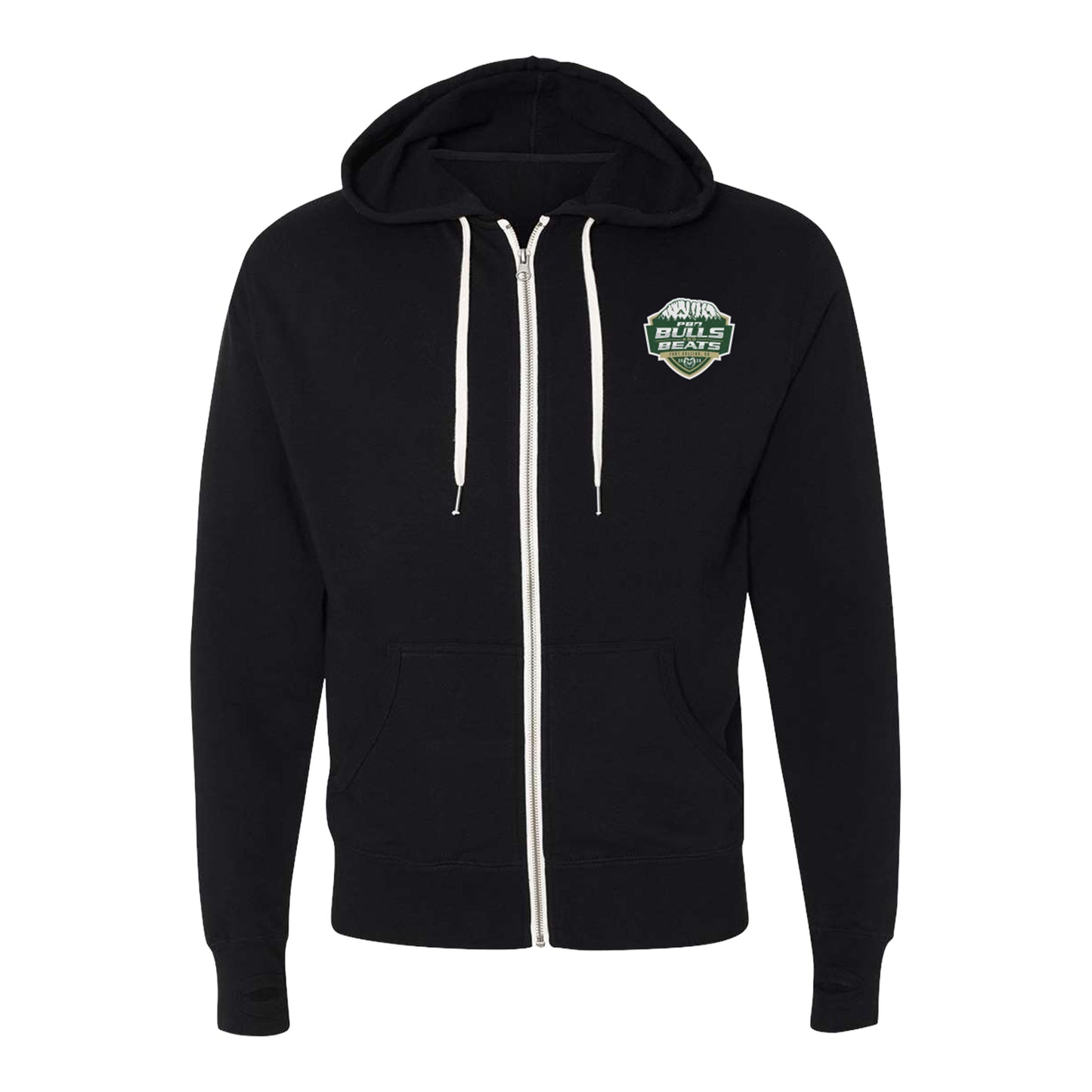 PBR CSU Bulls & Beats Full-Zip Sweatshirt - Black