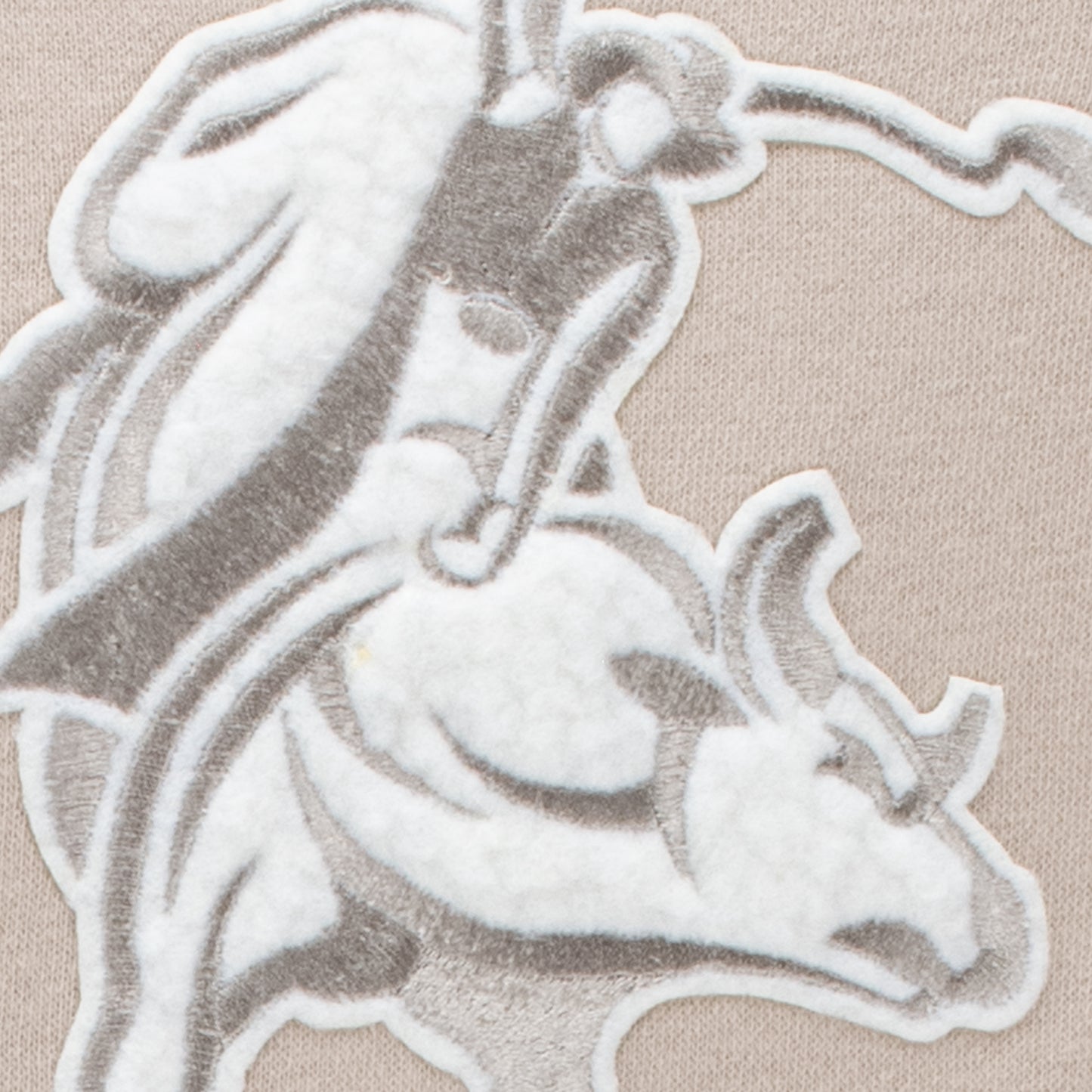 PBR Sherpa Icon Crewneck - Front View - Zoomed in Logo View