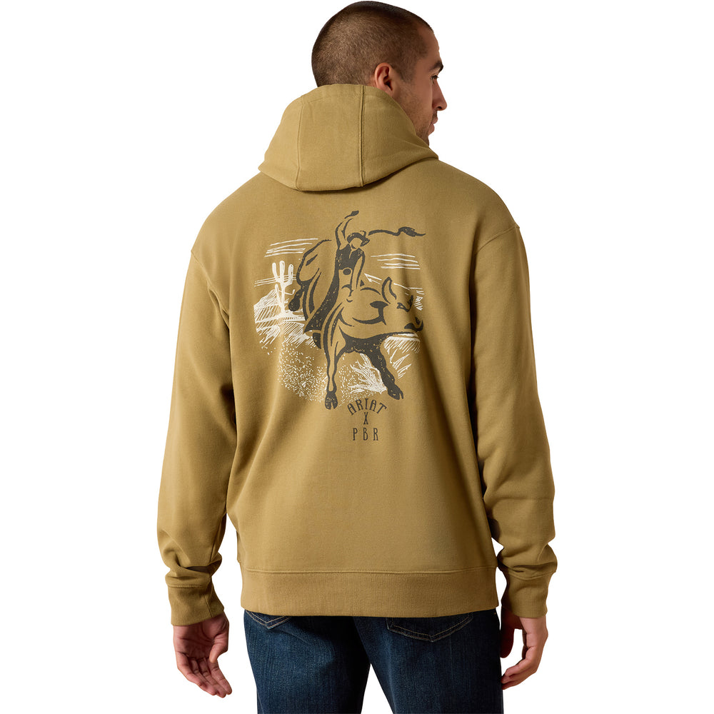 Ariat x PBR Bullrider Icon Sweatshirt - Model Image Back View