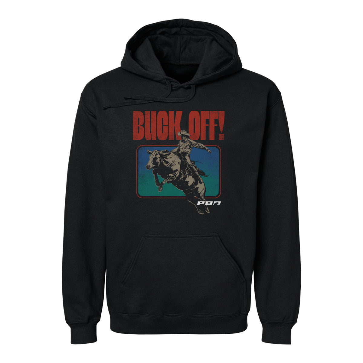 PBR Buck Off! Hoodie - Black