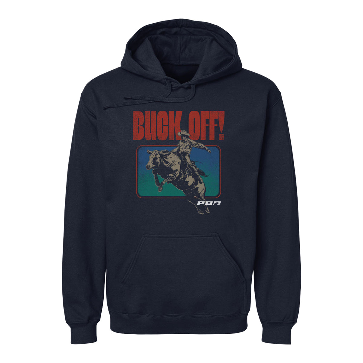 PBR Buck Off! Hoodie - Navy