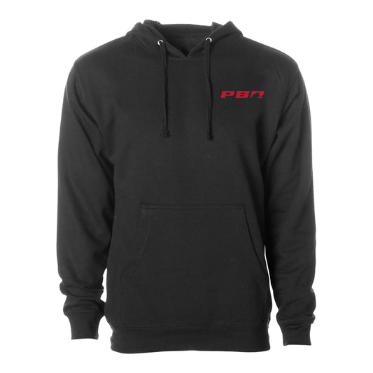 PBR Established 1992 Patriotic Hoodie - Black