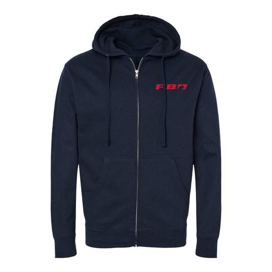 PBR Established 1992 Patriotic Full-Zip Jacket - Navy