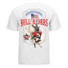 PBR Patriotic Short Sleeve T-Shirt in White - Back View