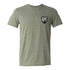 PBR Crest Shirt - Military Green - Front View