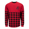 Holiday Plaid PBR Spirit Jersey® in Red - Front View
