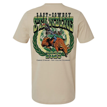 CSU Last Cowboy Standing Event T-Shirt - Back View