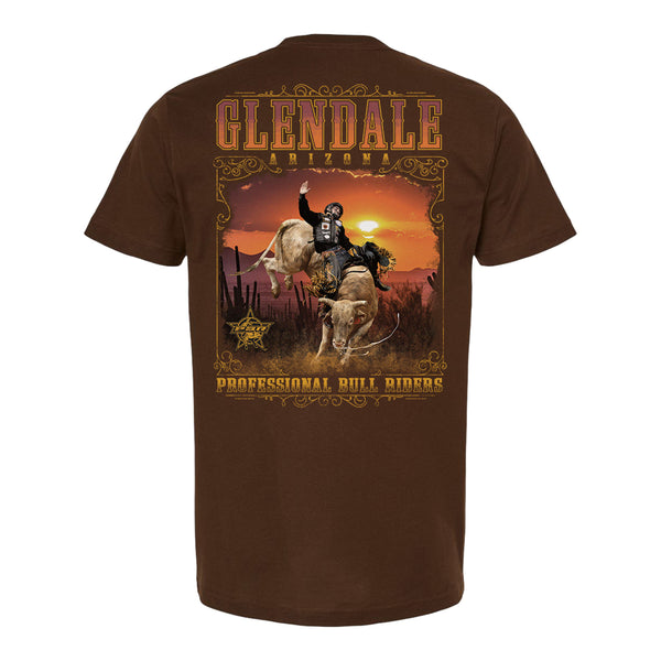 PBR Glendale 2025 Event T-Shirt - Back View
