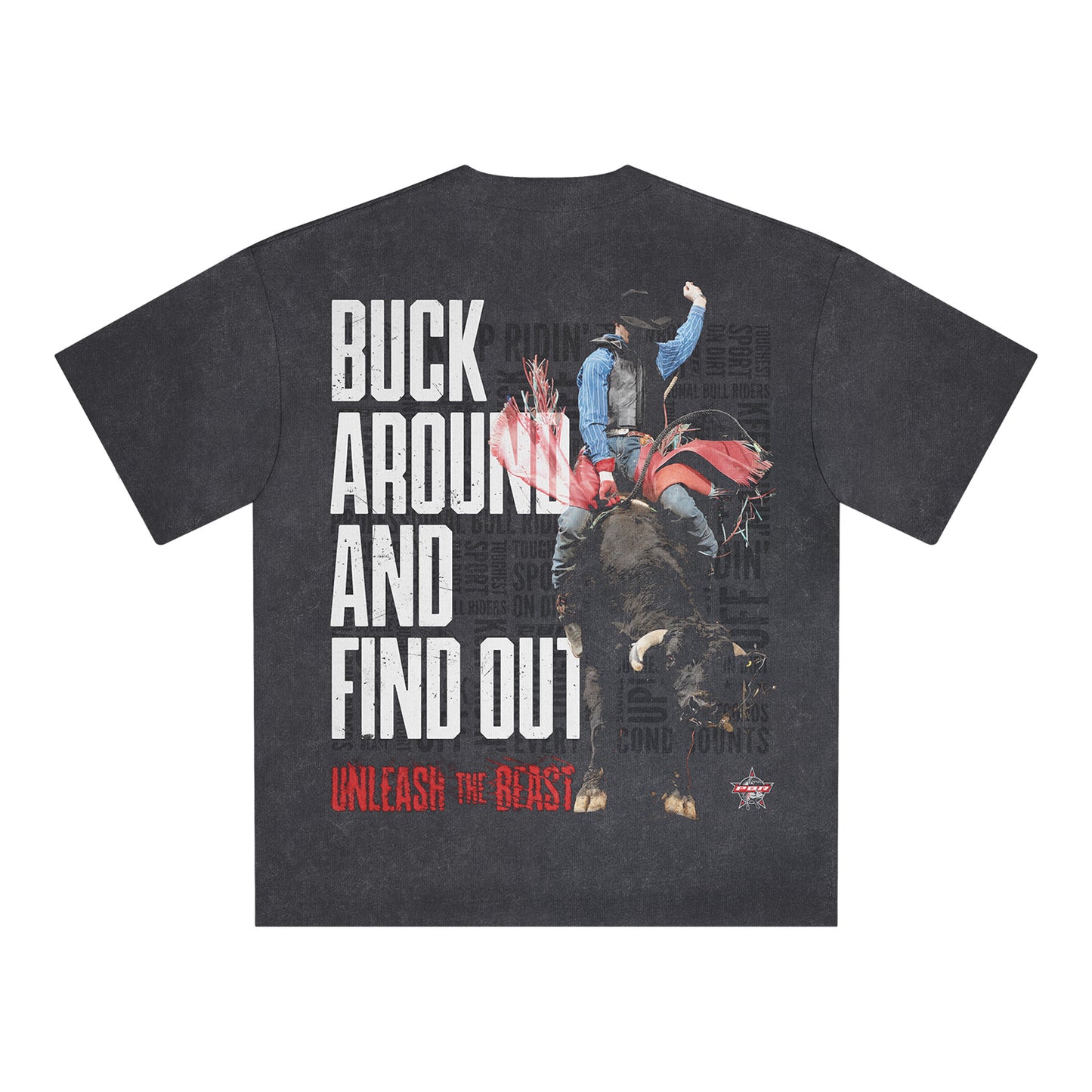PBR Buck Around and Find Out T-Shirt - Black