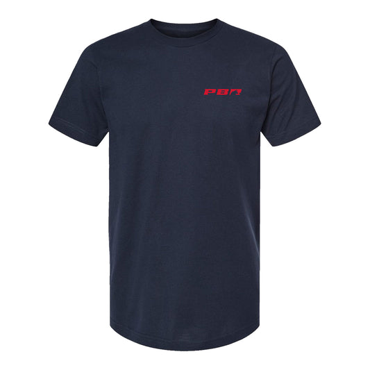 PBR Established 1992 Patriotic T-Shirt - Navy