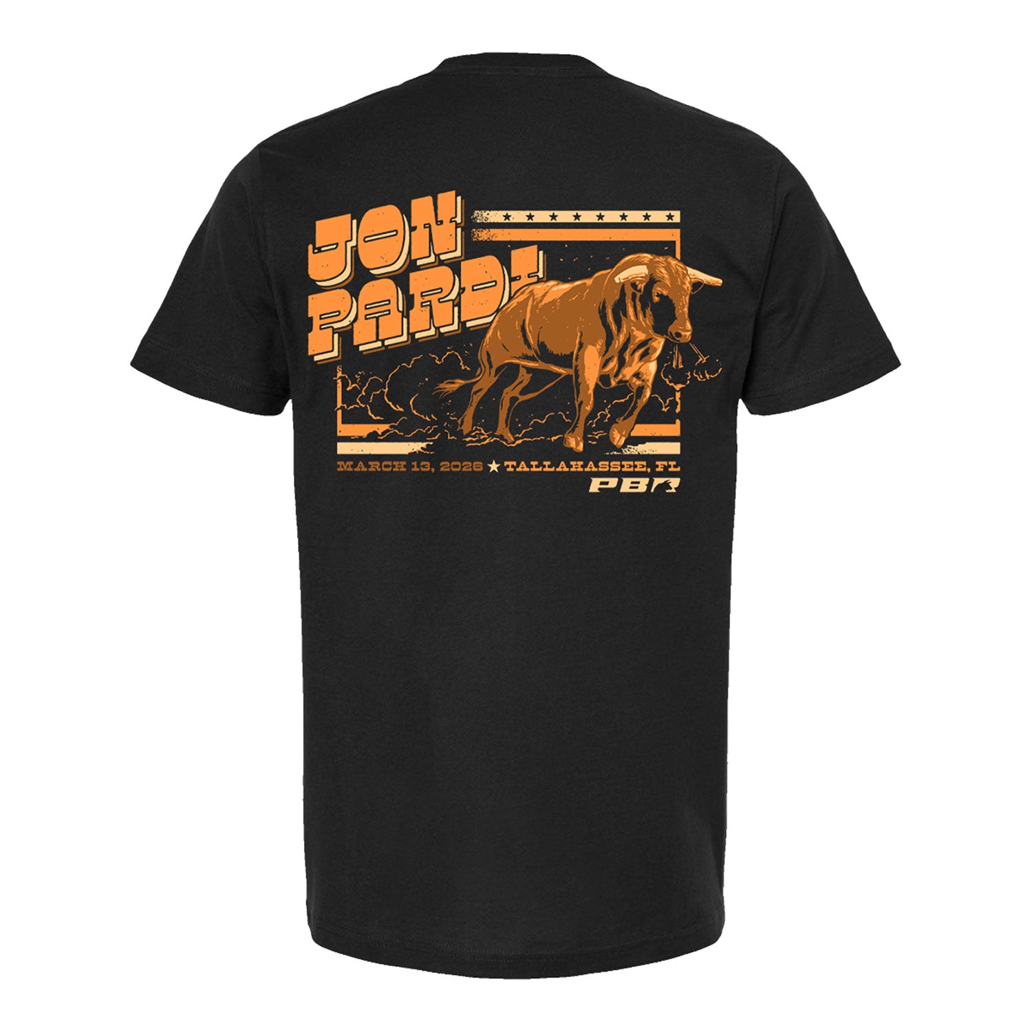 PBR Tallahassee x Jon Pardi T-Shirt - Black – PBR Shop