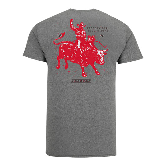 PBR Red Rider T-Shirt - Grey