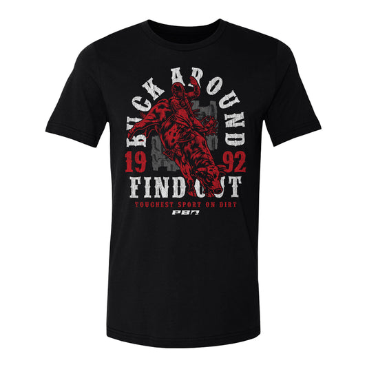 PBR Buck Around and Find Out 1992 T-Shirt - Black