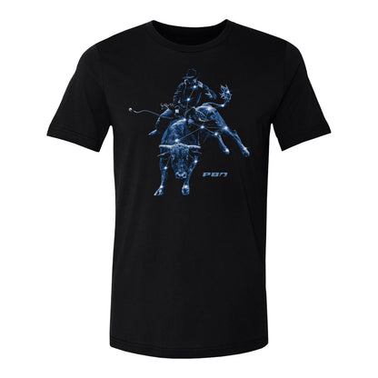 PBR Space Cowboy Online Exclusive Bull Rider T-Shirt - Black