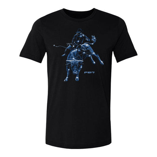 PBR Space Cowboy Online Exclusive Bull Rider T-Shirt - Black