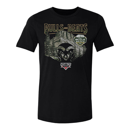 CSU x PBR Teams Mountains Event T-Shirt - Black