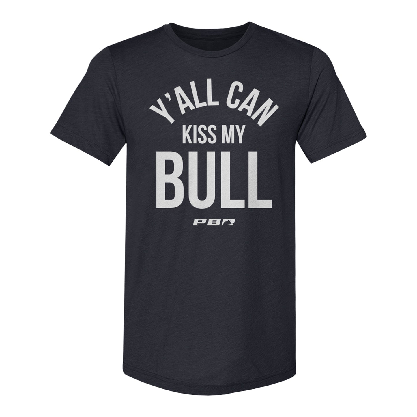 PBR Y'all Can Kiss My Bull T-Shirt - Navy