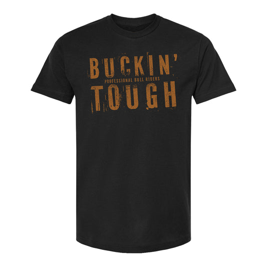 PBR Buckin' Tough Stamp T-Shirt - Black