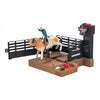 PBR Bucking Bull & Rider w/ 8-Second Timer & Sound Effects - Open Gate View