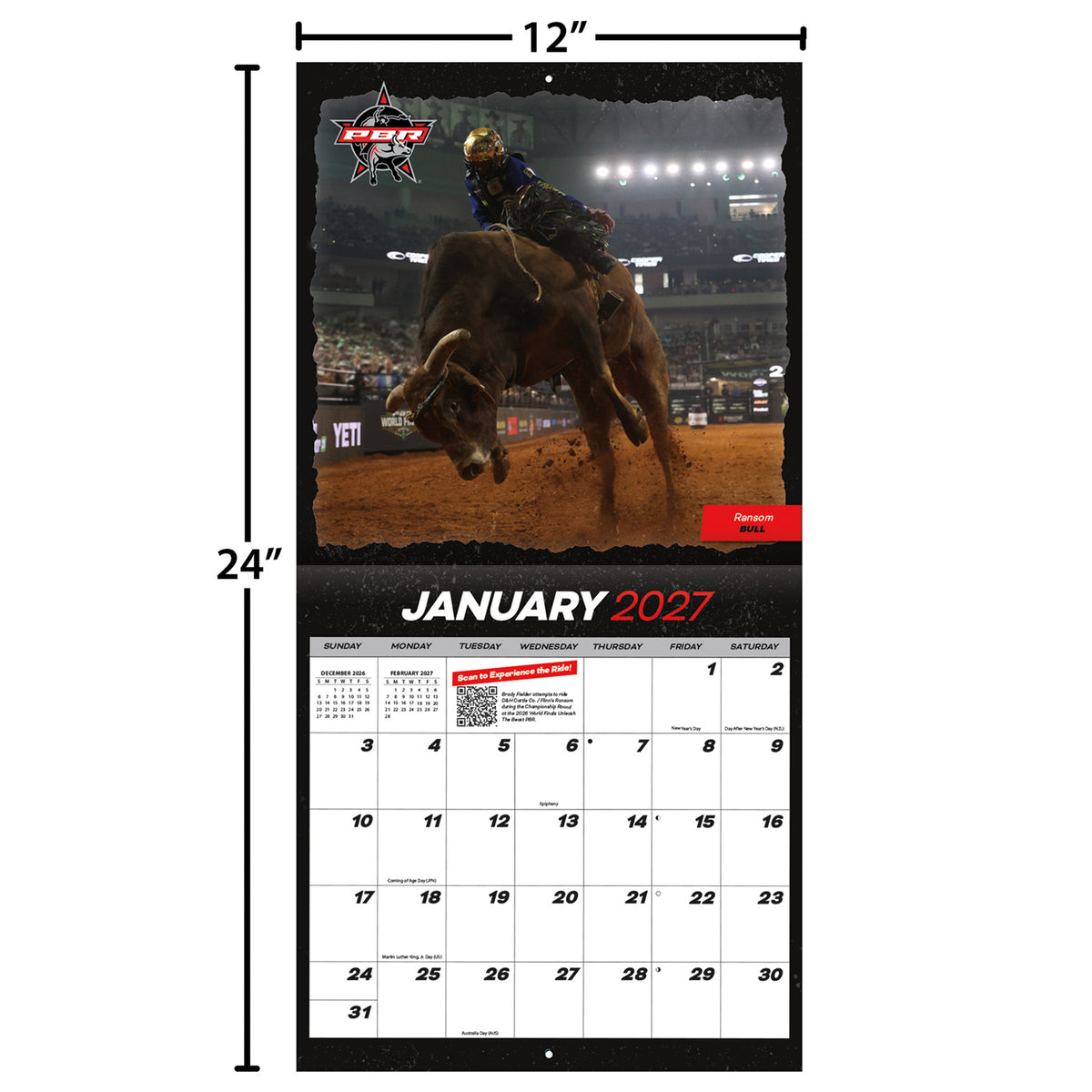 PBR 2026-27 Calendar