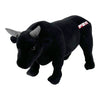 PBR Black 14" Plush Bull