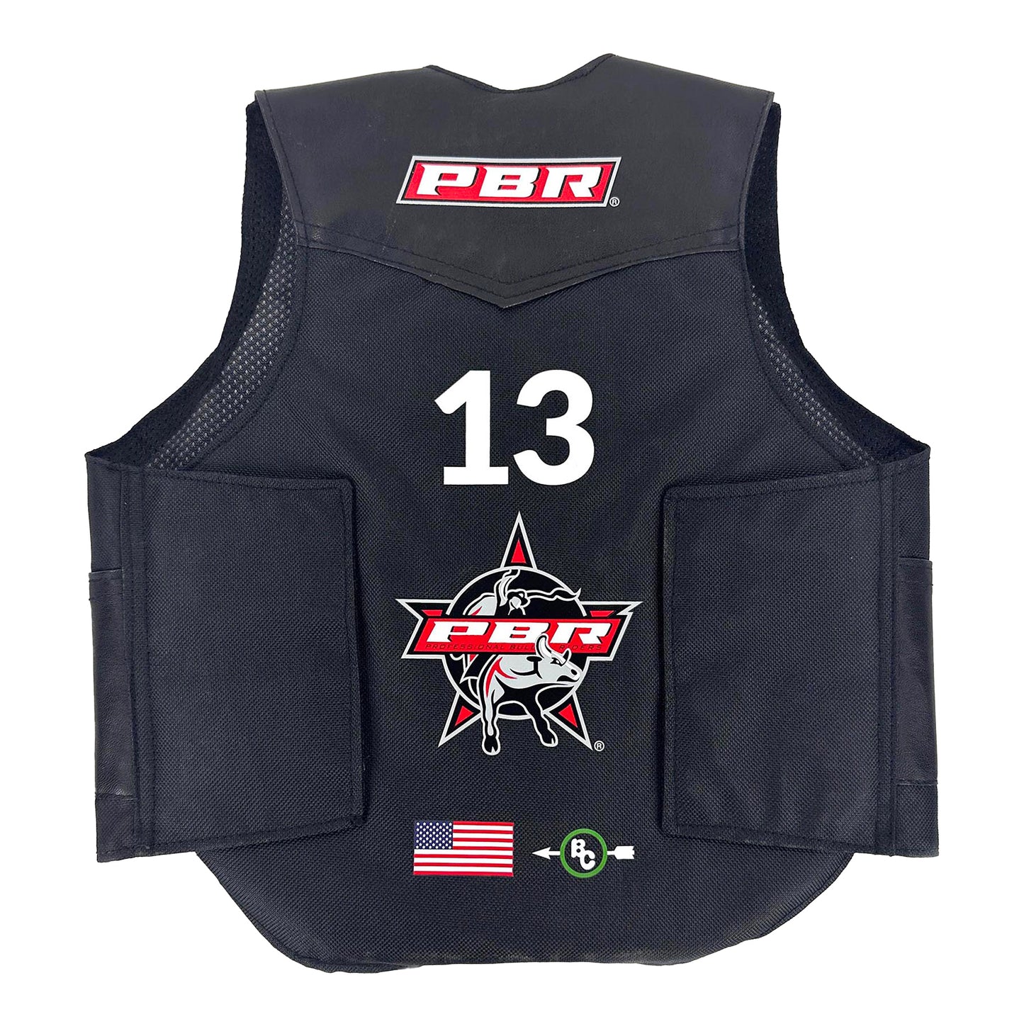 Youth Play Vest - Back View