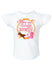 PBR Reckless & Rowdy Toddler T-Shirt in White - Front View