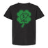 PBR Bull Head Clover Crest Youth T-Shirt - Front View