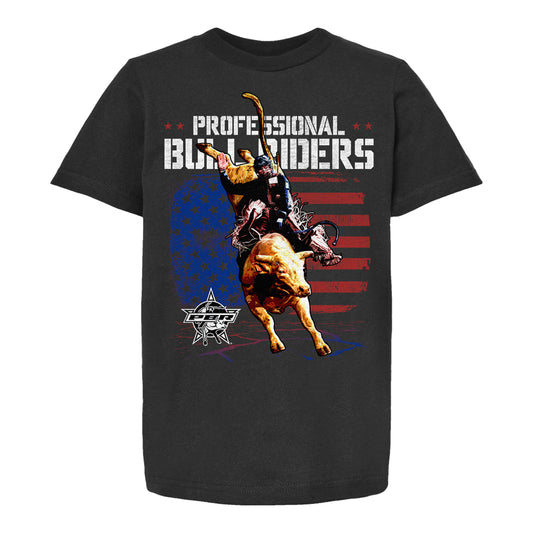 Youth PBR Groundbreaking Patriot T-Shirt - Black
