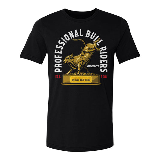 PBR Man Hater Trophy T-Shirt - Black
