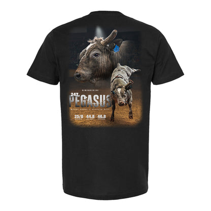 PBR Remembering Pegasus T-Shirt - Black