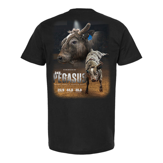 PBR Remembering Pegasus T-Shirt - Black