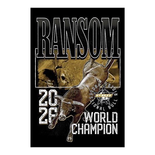 Ransom 2026 World Champion Fridge Magnet