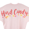 Youth Hard Candy PBR Spirit Jersey® in Pink - Zoomed in Back Logo View