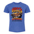 Legendary Bulls: Asteroid Youth T-Shirt in Blue - Front View