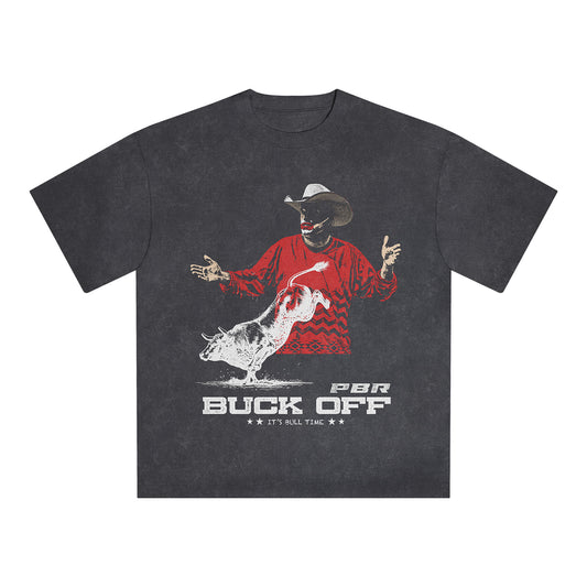 PBR Rodeo Clown Buck Off T-Shirt - Black