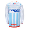 PBR Cooper Tires Flag Long Sleeve Jersey - Back View