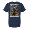 PBR Youngstown 2024 Velocity City T-Shirt in Blue - Back View