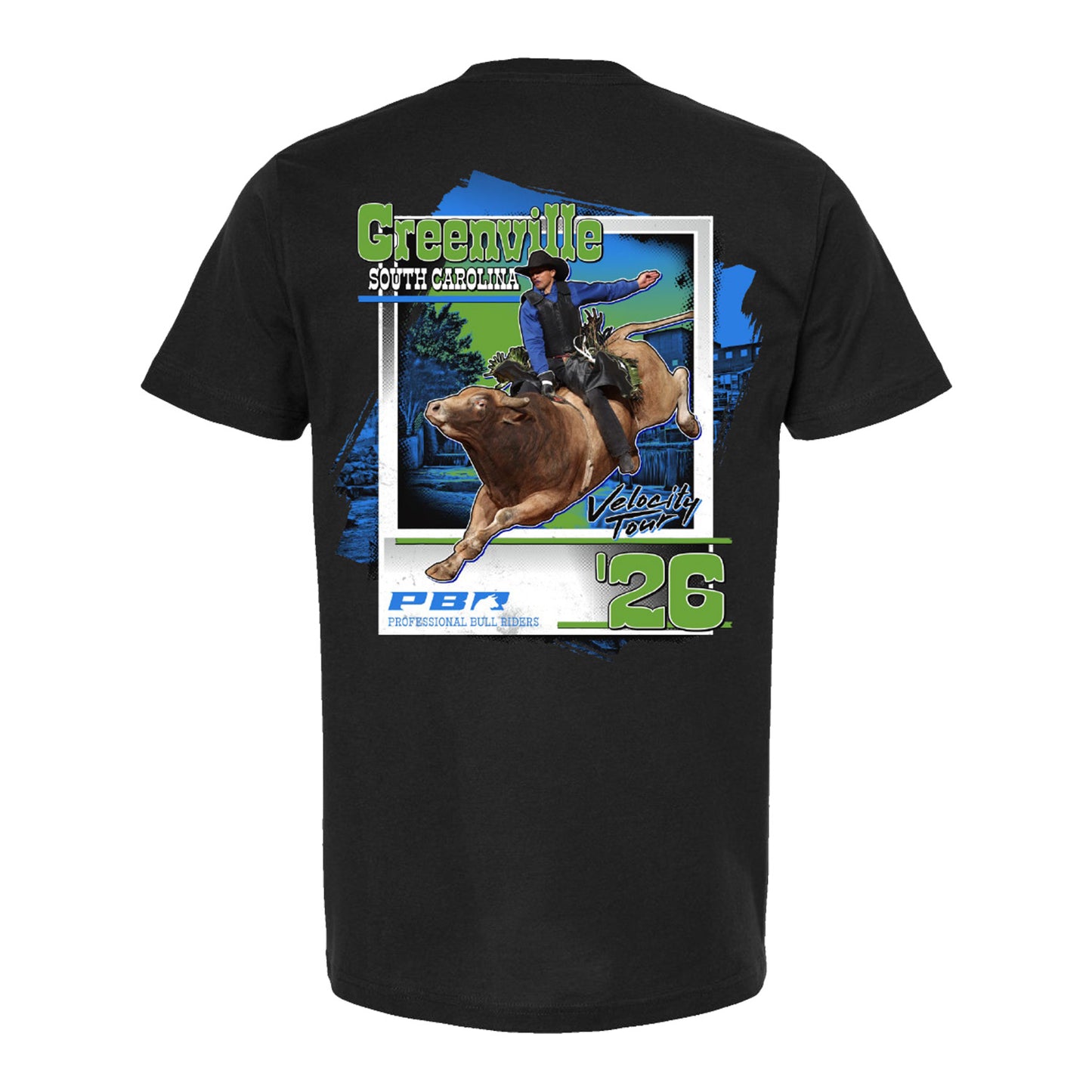 PBR 2026 Velocity Tour Greenville City Tee