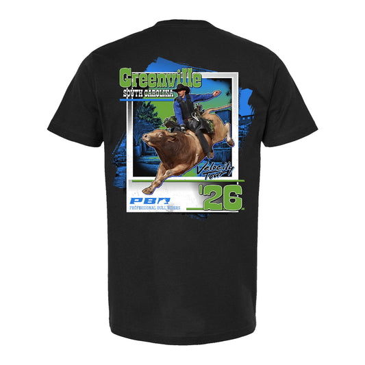 PBR 2026 Velocity Tour Greenville City Tee