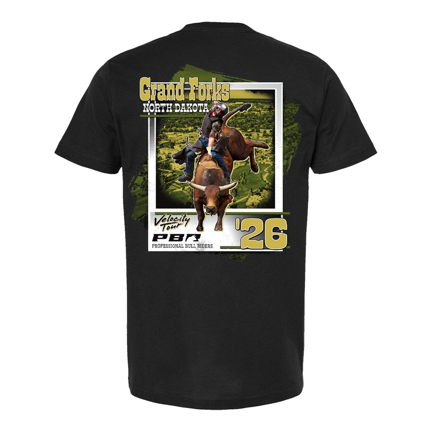 PBR Grand Forks Velocity Tour City T-Shirt