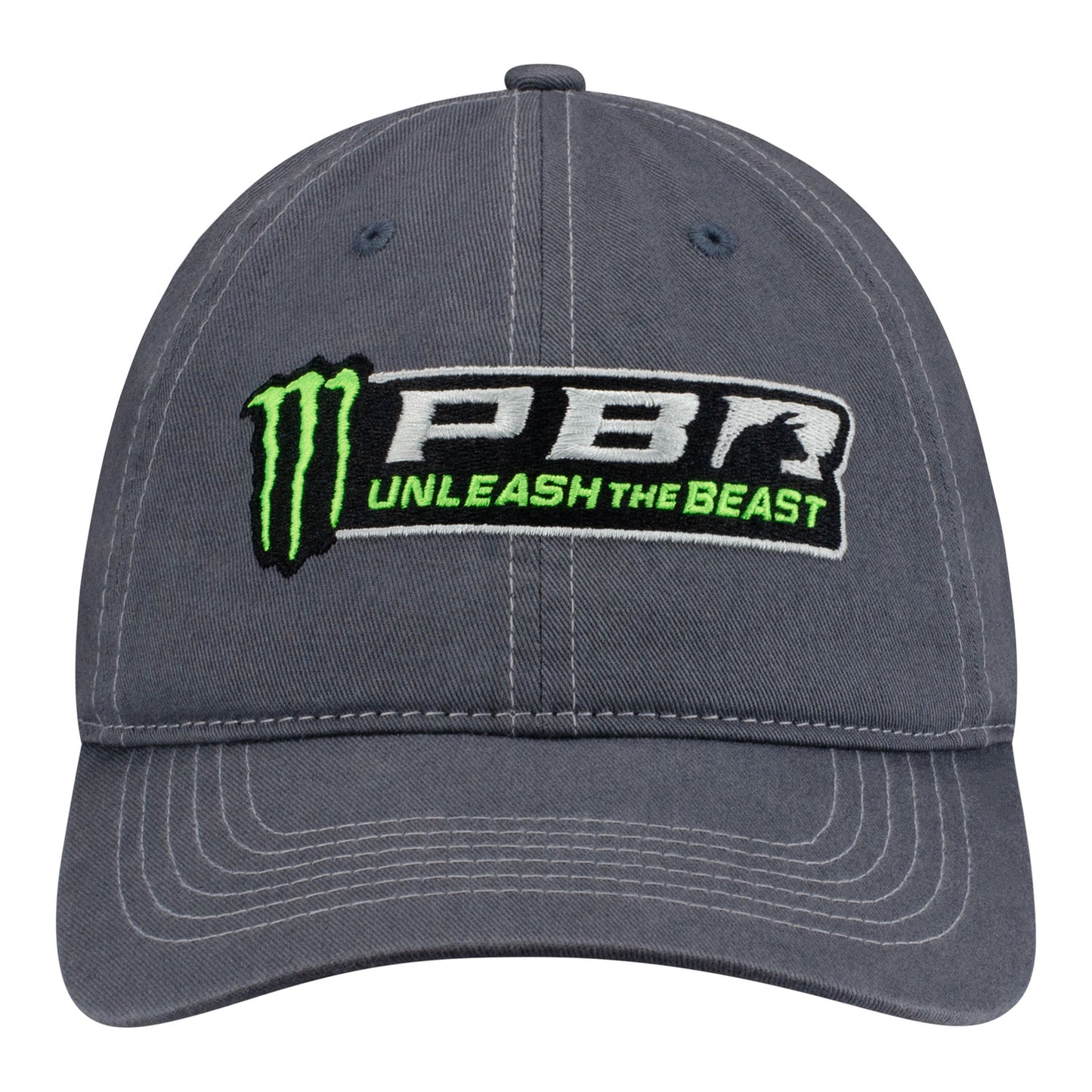 PBR Unleash the Beast Logo  Hat - Charcoal